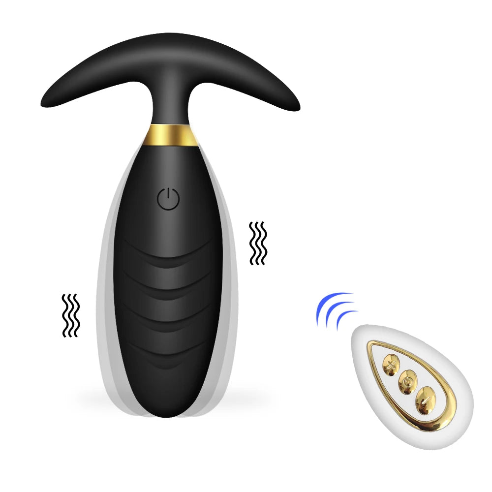 DeepPulse Wireless Prostate Vibrator – Erotic Plug for Men