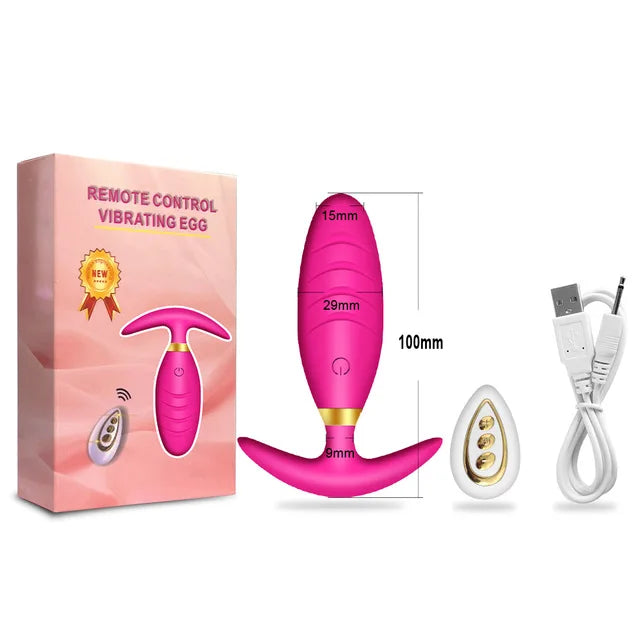 DeepPulse Wireless Prostate Vibrator – Erotic Plug for Men