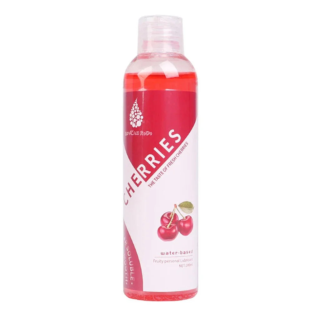 Lubricante comestible BerryGlide 200 ml para todo tipo de juegos