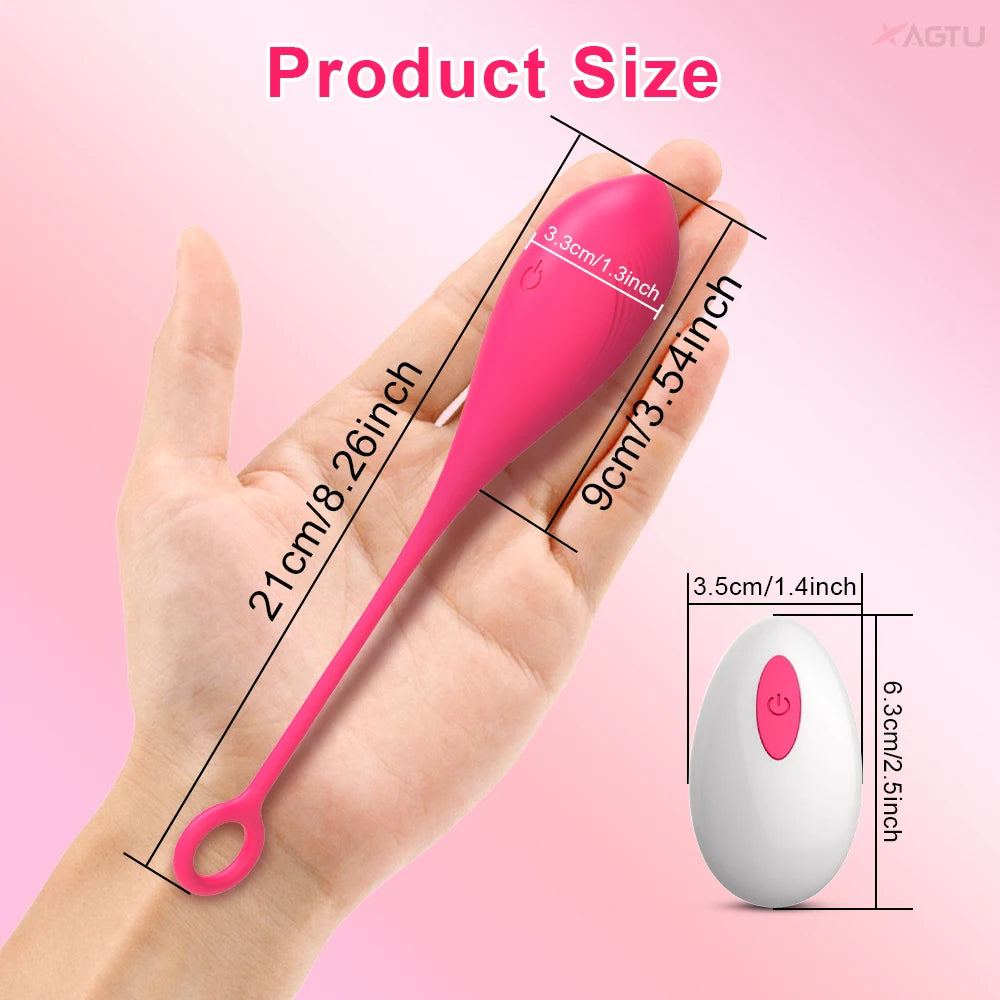 WhisperEgg Wireless Vibrator – Clit & G-Spot Pleasure