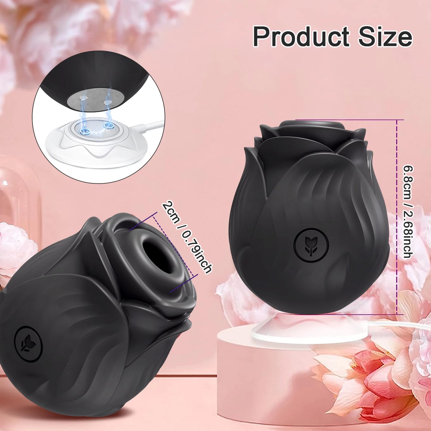 PetalPulse Rose Clitoral Sucker & Nipple Stimulator