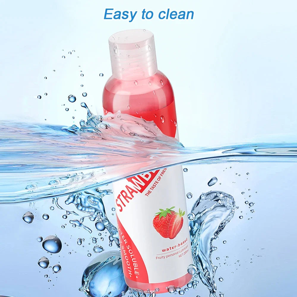 Lubricante comestible BerryGlide 200 ml para todo tipo de juegos