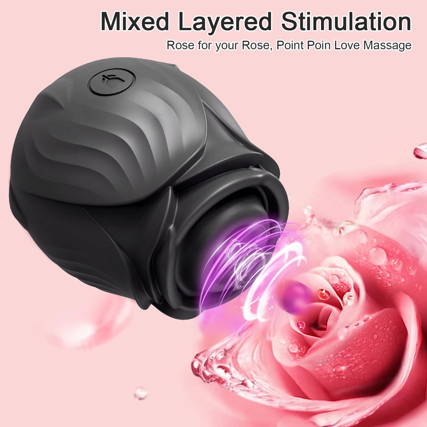 PetalPulse Rose Clitoral Sucker & Nipple Stimulator
