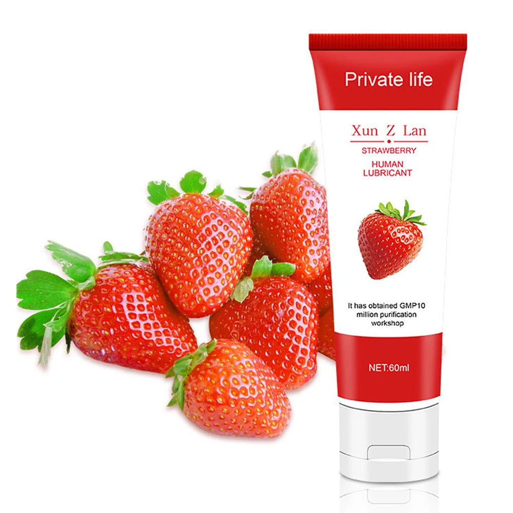 Lubricante comestible BerryGlide 200 ml para todo tipo de juegos
