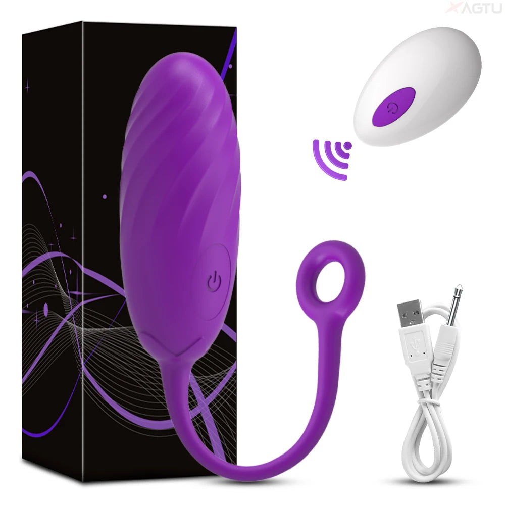 WhisperEgg Wireless Vibrator – Clit & G-Spot Pleasure