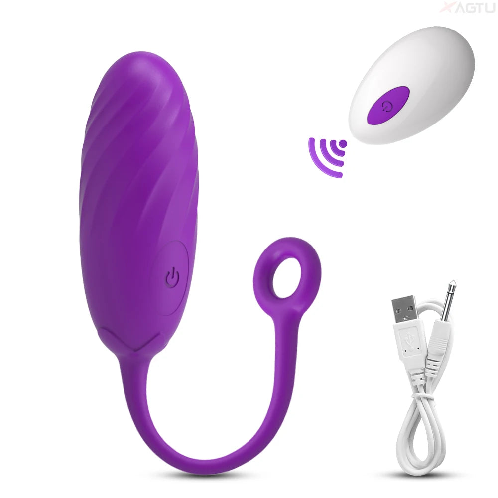 WhisperEgg Wireless Vibrator – Clit & G-Spot Pleasure