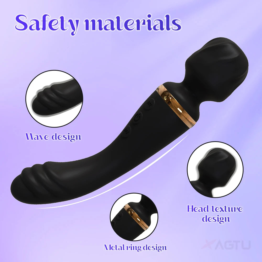DuoPulse AV Wand – Clit & G-Spot Vibrator