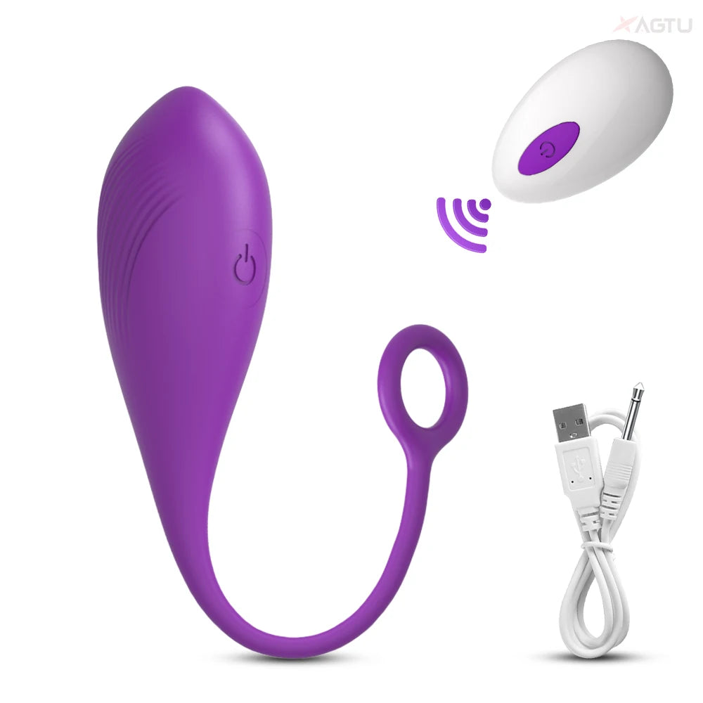 WhisperEgg Wireless Vibrator – Clit & G-Spot Pleasure