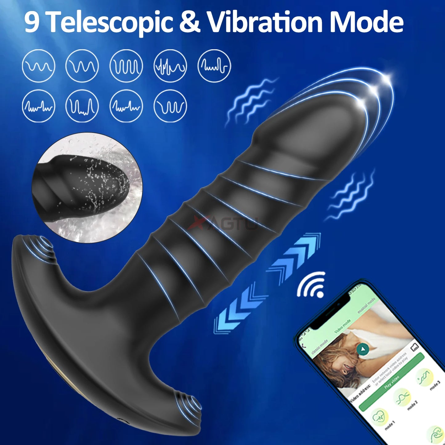 ThrustPro Wireless Anal Vibrator