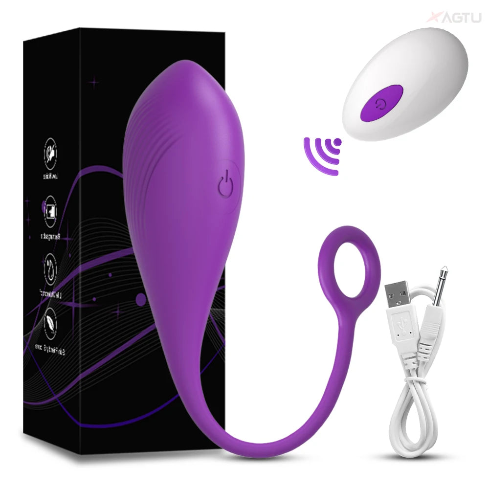 WhisperEgg Wireless Vibrator – Clit & G-Spot Pleasure