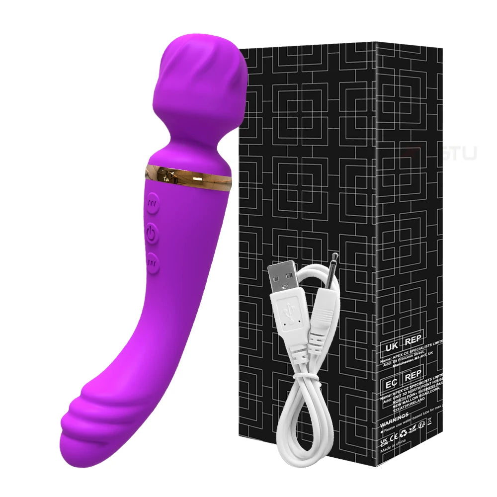 DuoPulse AV Wand – Clit & G-Spot Vibrator