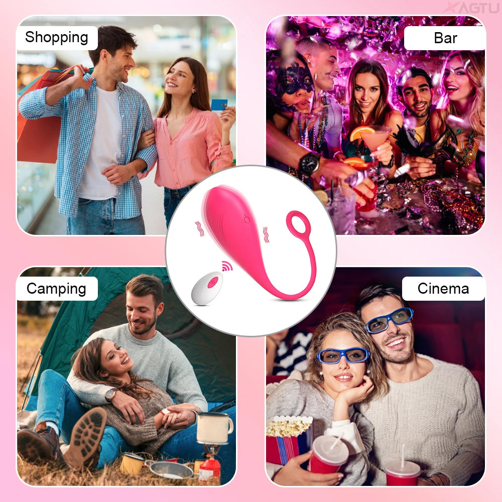 WhisperEgg Wireless Vibrator – Clit & G-Spot Pleasure