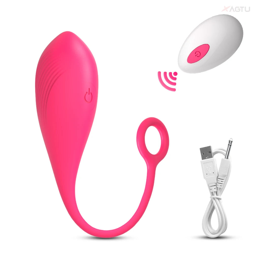 WhisperEgg Wireless Vibrator – Clit & G-Spot Pleasure