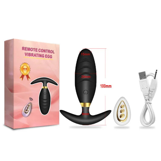 DeepPulse Wireless Prostate Vibrator – Erotic Plug for Men