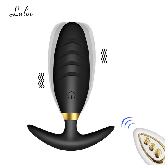 DeepPulse Wireless Prostate Vibrator – Erotic Plug for Men