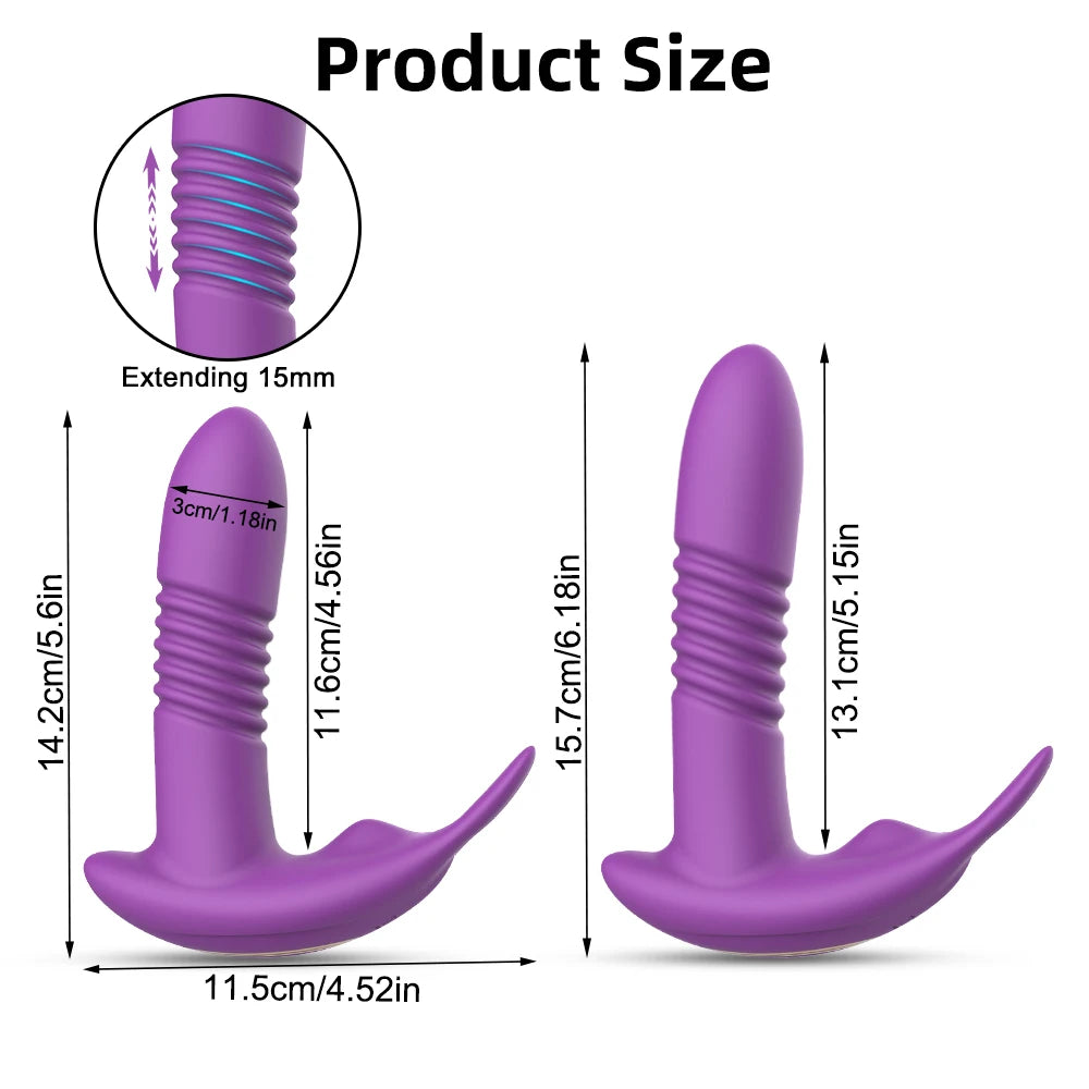 TechThrust App-Controlled Rotating G-Spot Vibrator
