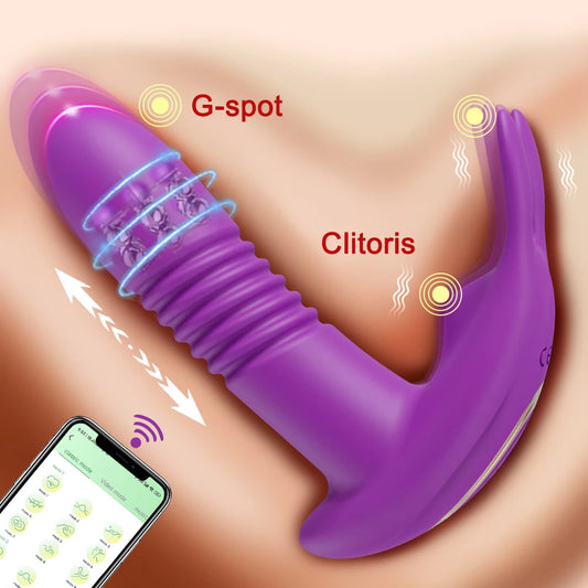 TechThrust App-Controlled Rotating G-Spot Vibrator