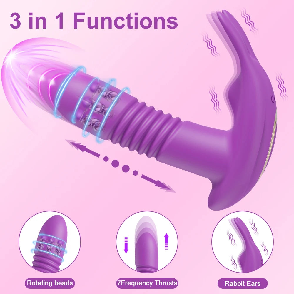 TechThrust App-Controlled Rotating G-Spot Vibrator