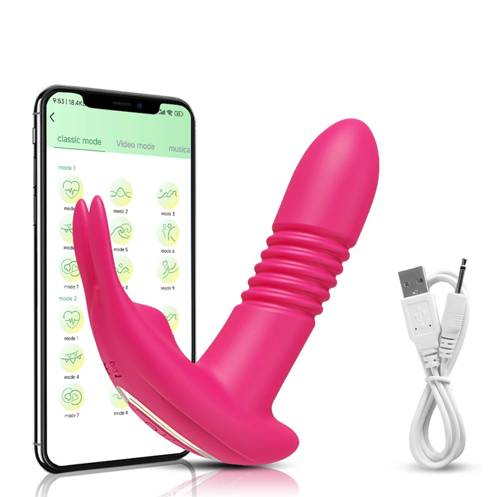 TechThrust App-Controlled Rotating G-Spot Vibrator