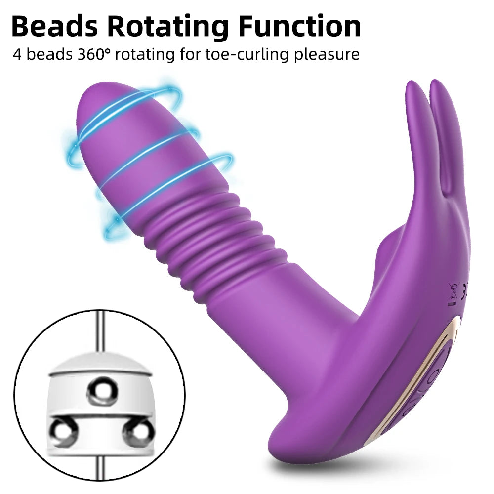 TechThrust App-Controlled Rotating G-Spot Vibrator