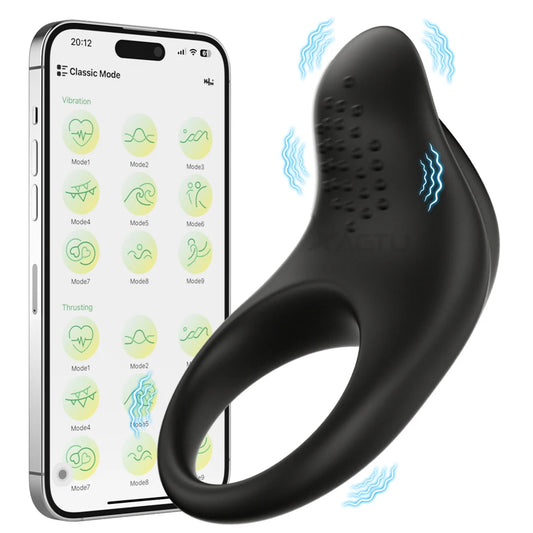 VibeLock Smart Penis Ring – Delay & Control Toy for Men